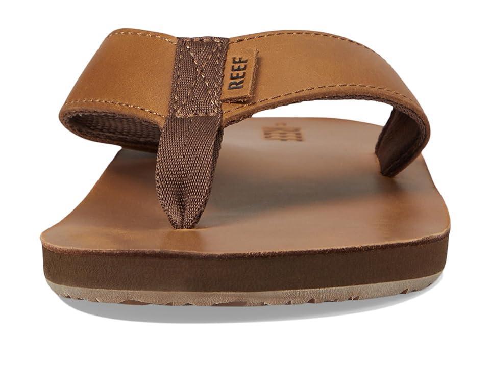 Reef Reef Leather Smoothy (Bronze/Brown) Men's Sandals Product Image