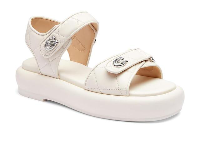 COACH Peyton Sandals (Chalk) Women's Sandals Product Image