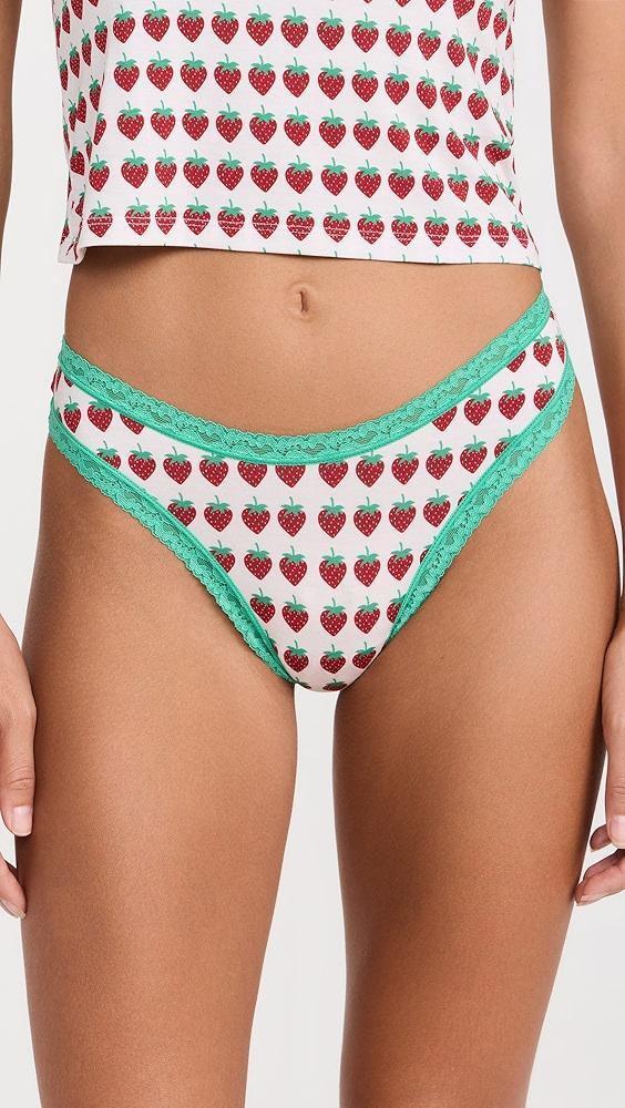 Stripe & Stare Thong 4 Pack | Shopbop Product Image