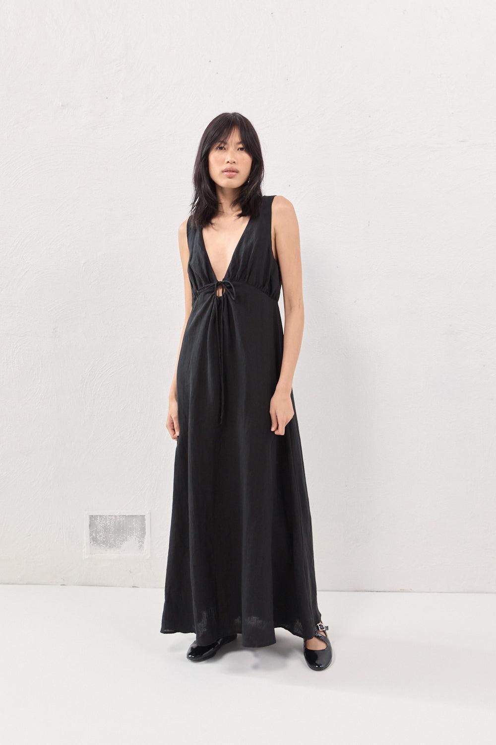 Anais Maxi Dress Black Product Image