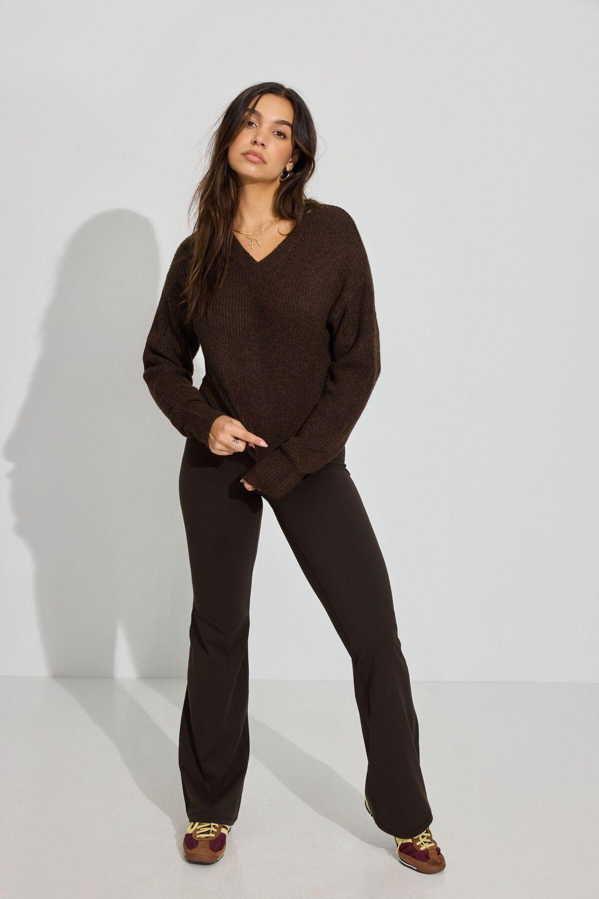 Cozy V Neck Sweater Product Image