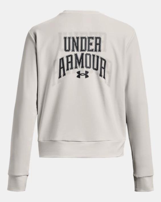 Women's UA Rival Terry Graphic Crew Product Image