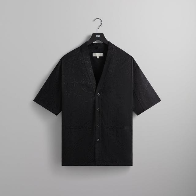 Kith Jacquard Faille Ezra Gi - Black Male Product Image