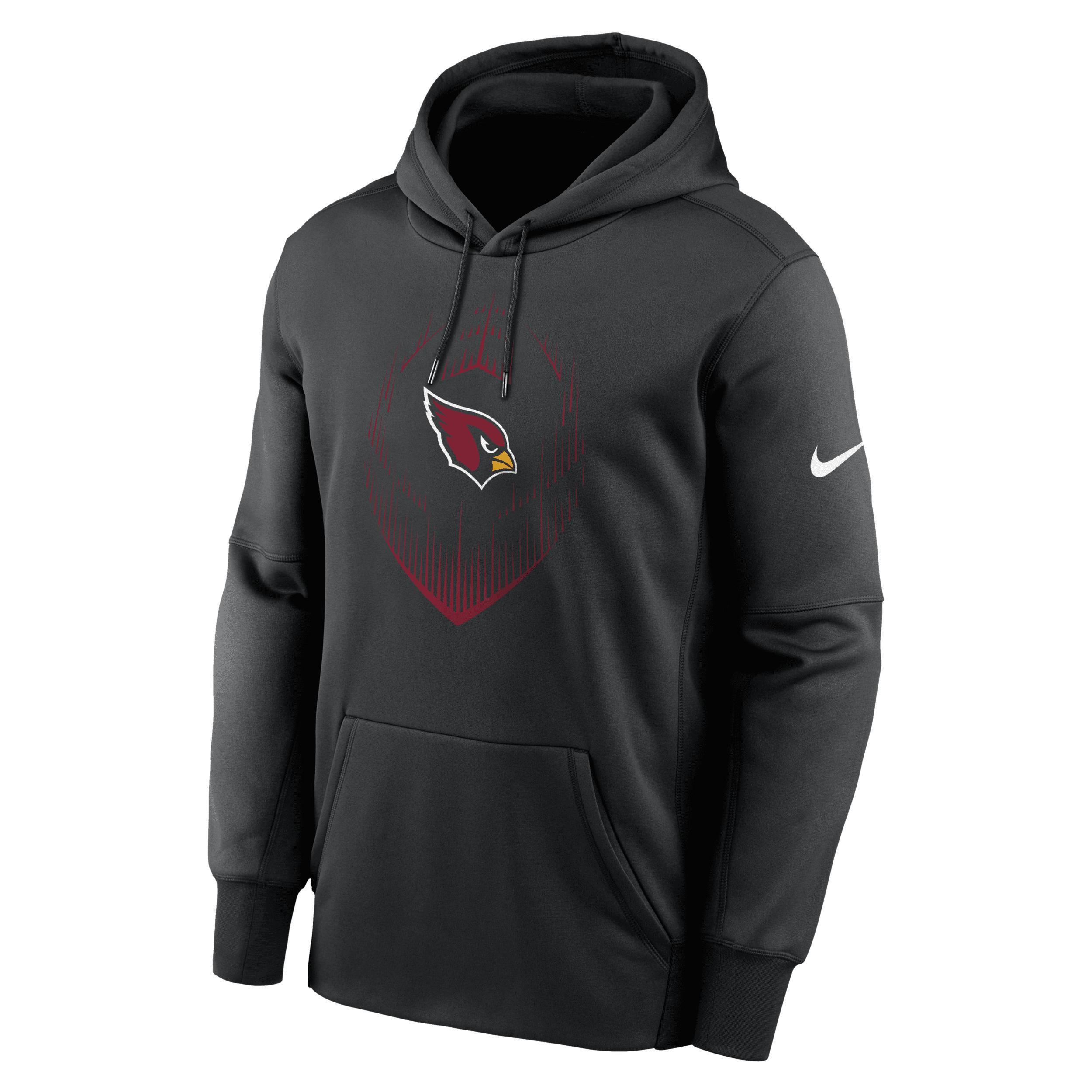 Mens Arizona Cardinals Icon Mens Nike Therma NFL Pullover Hoodie Product Image