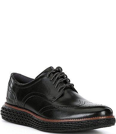 Cole Haan Original Grand 2.0 Wing Tip Oxford (British ) Men's Lace Up Wing Tip Shoes Product Image