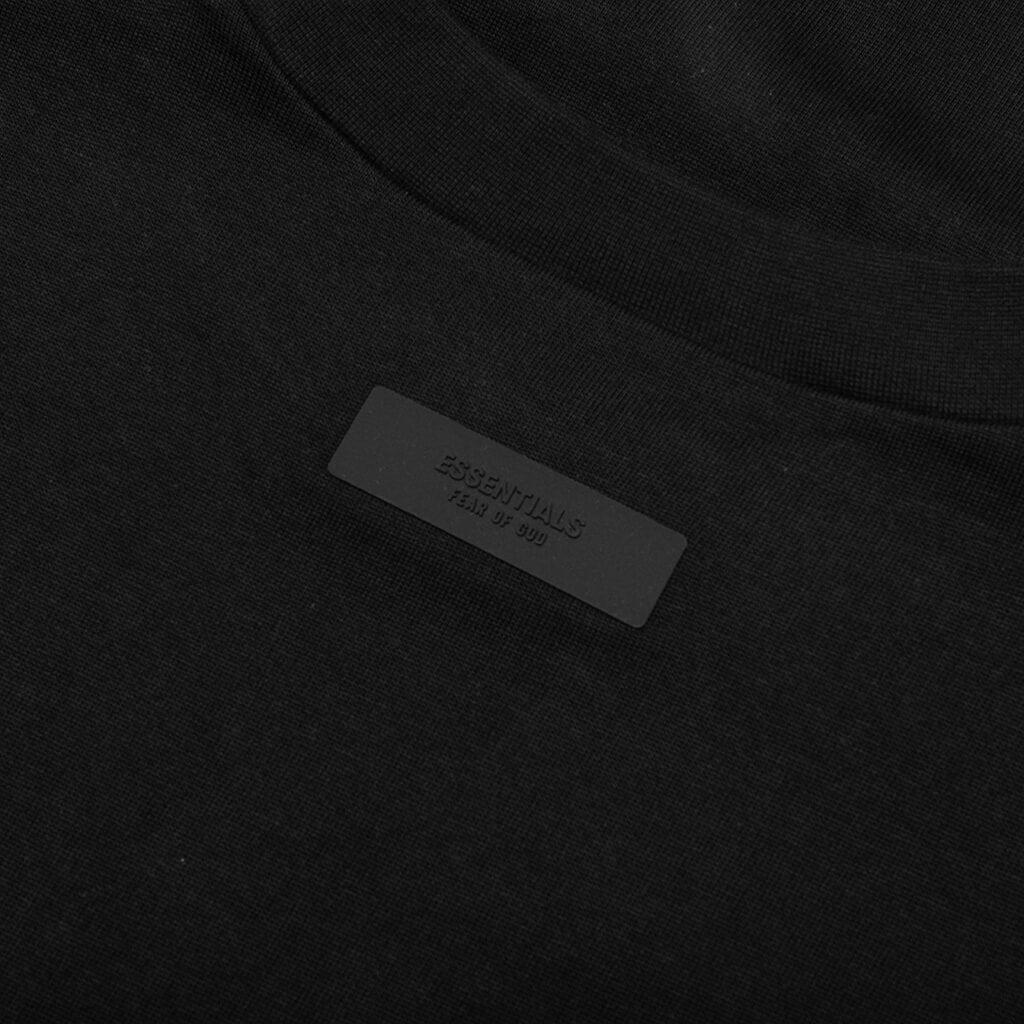 Essentials Heavy L/S Tee - Black Male Product Image