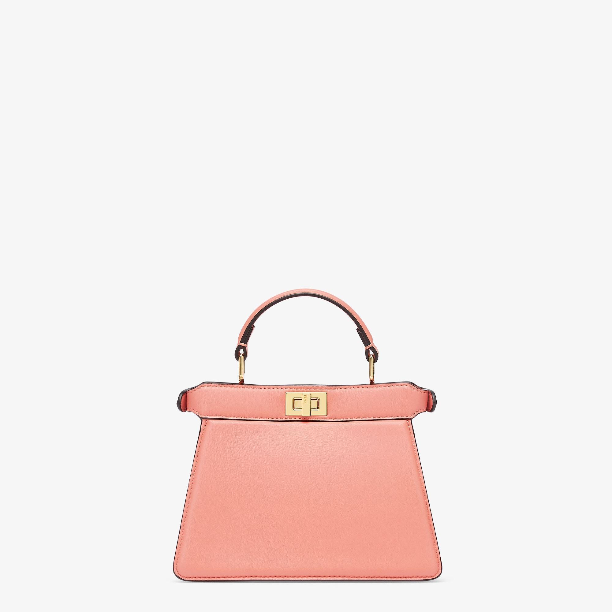 Peekaboo ISeeU PetitePink padded nappa leather bag Product Image