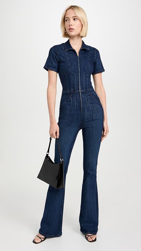 Free People Jayde Flare Jumpsuit | Shopbop Product Image