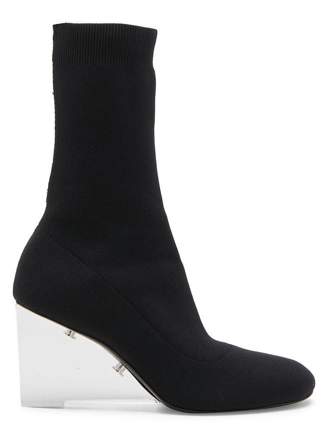 Womens Silk Shard Wedge Boots Product Image