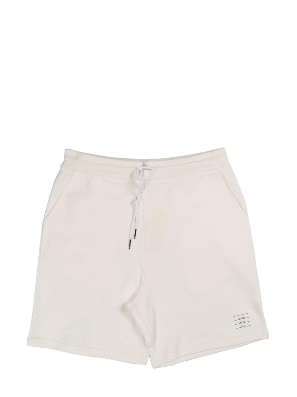 Drawstring-fastening Shorts In White Product Image