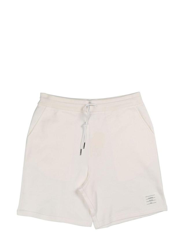 THOM BROWNE Drawstring-fastening Shorts In White Product Image