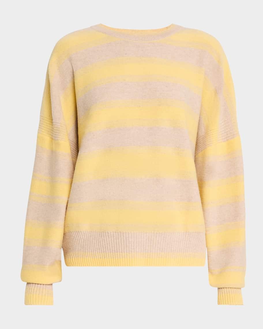 Striped Crewneck Wool Sweater product image