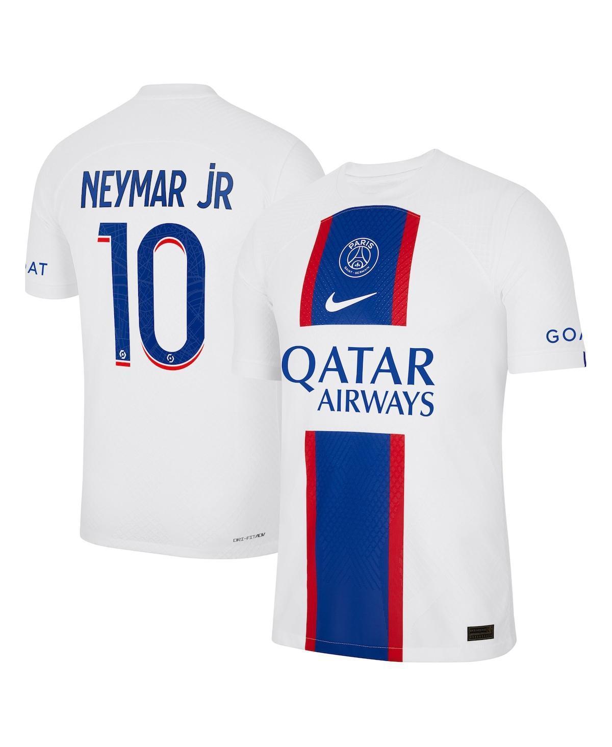 Mens Nike Neymar Jr. White Paris Saint-Germain 2022/23 Third Vapor Match Authentic Player Jersey Product Image