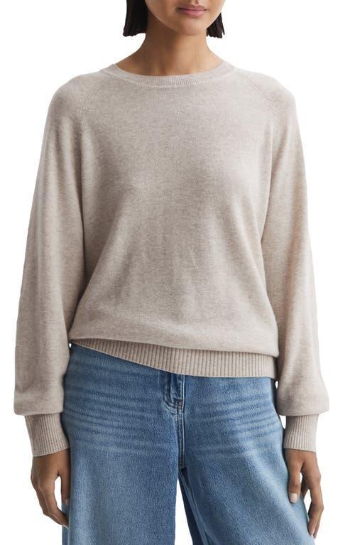 Reiss Andi Raglan Sleeve Crewneck Sweater Product Image