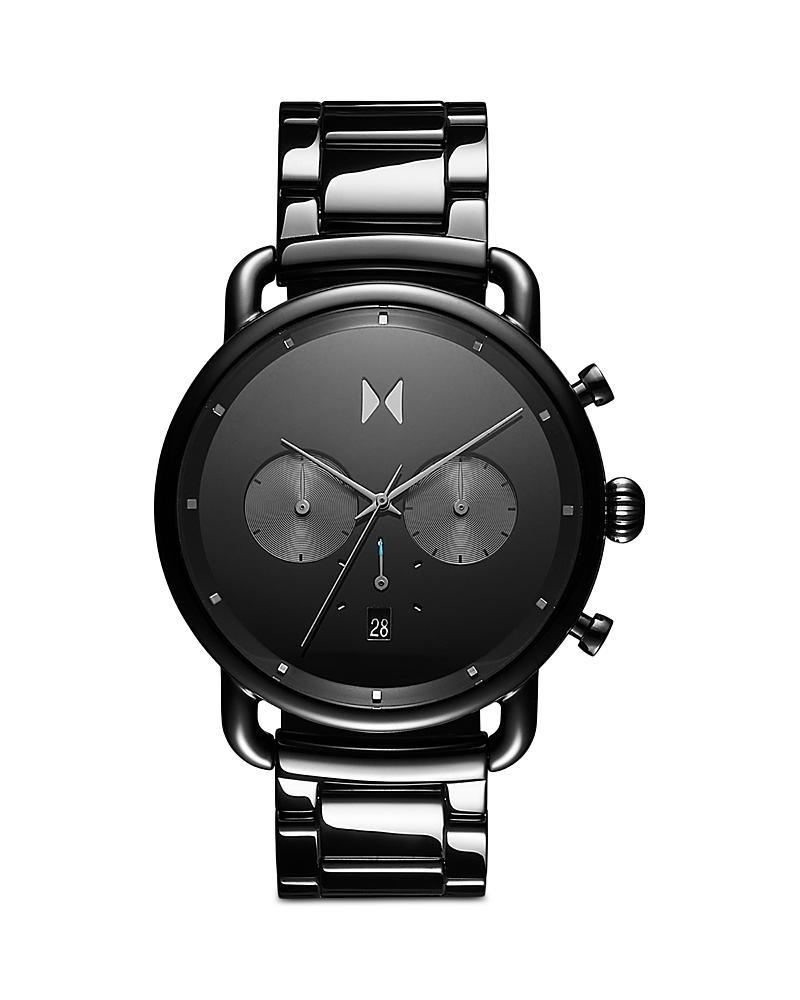 MVMT Blacktop Chronograph Ceramic Bracelet Watch, 47mm Product Image