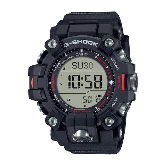 Men's Casio G-Shock Master of G Solar Powered Black Strap Watch with Digital Dial (Model: Gw9500-1) Product Image