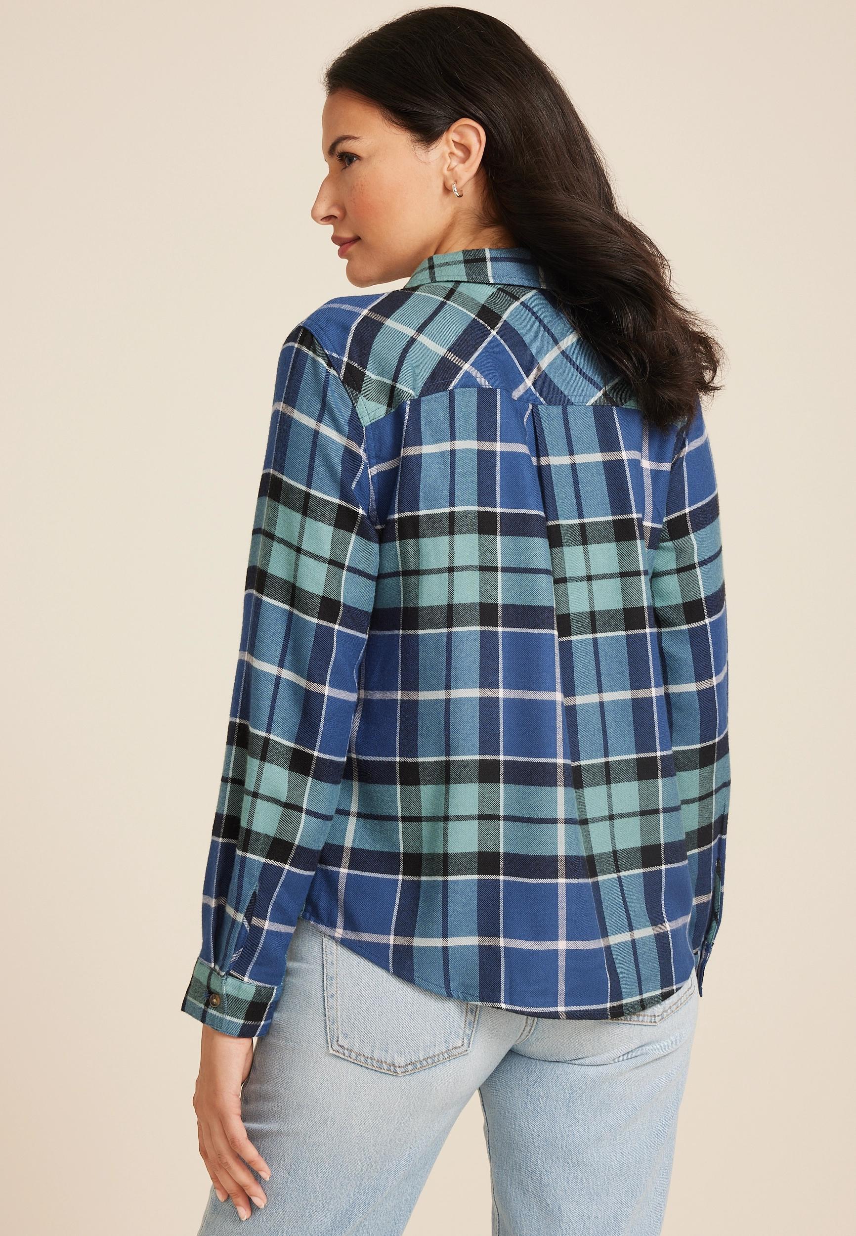 Cabin Plaid Classic Button Down Shirt Product Image