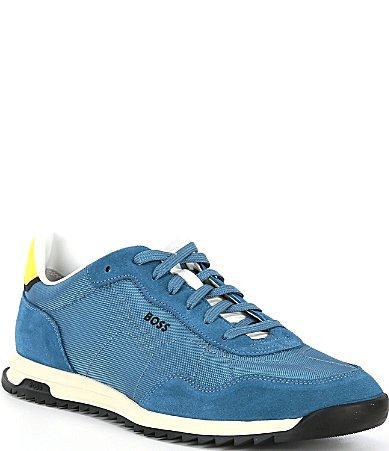 Hugo Boss Mens Zayn Suede Low Profile Sneakers Product Image