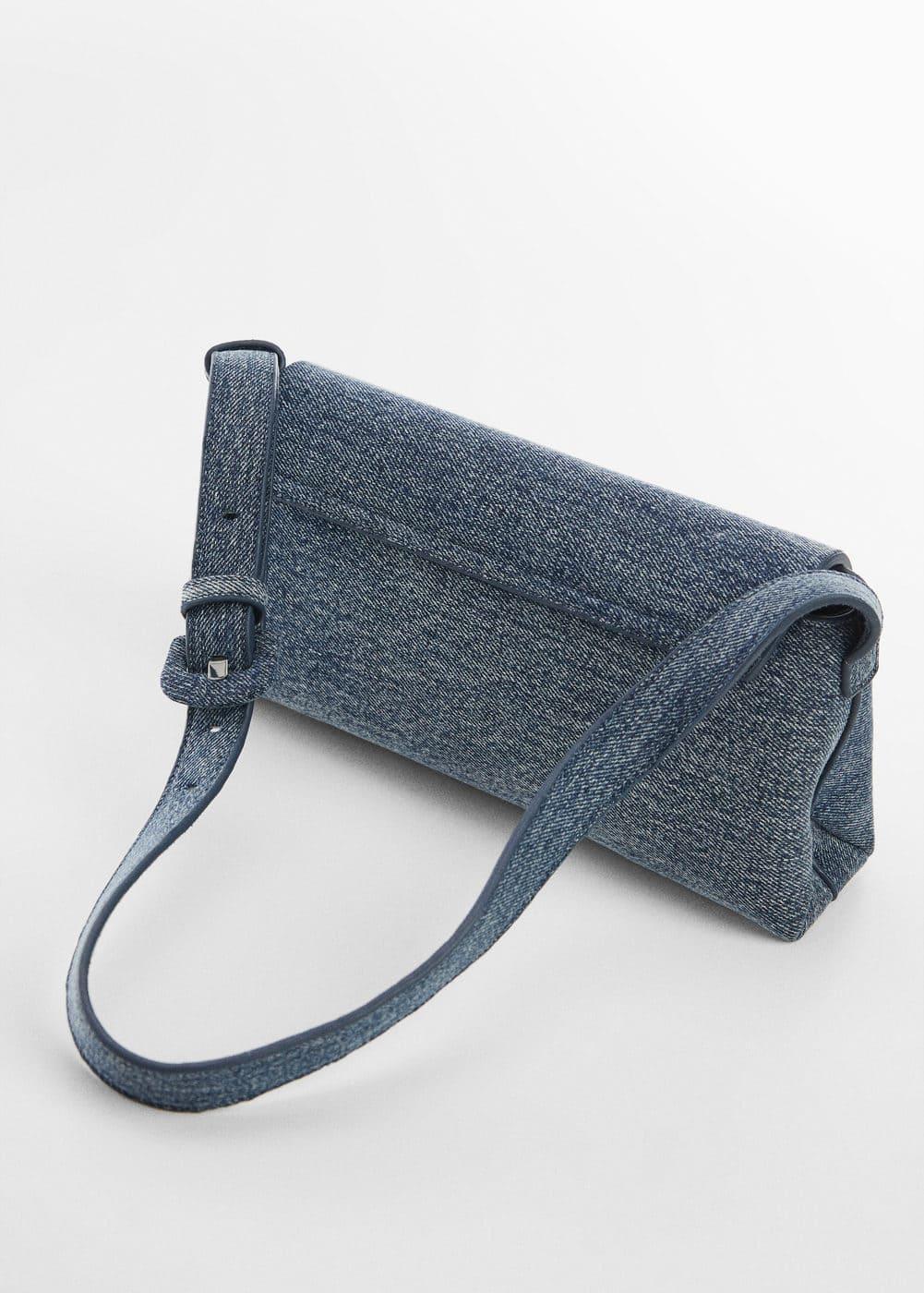 MANGO - Denim shoulder bag - One size - Women Product Image