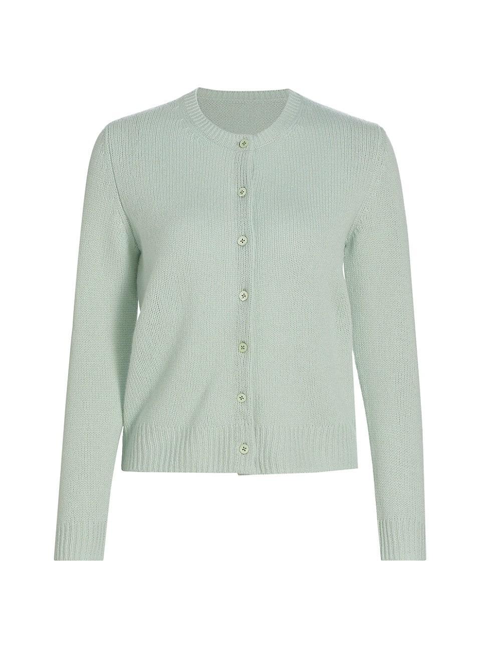 Womens Danae Cashmere Crewneck Cardigan Product Image