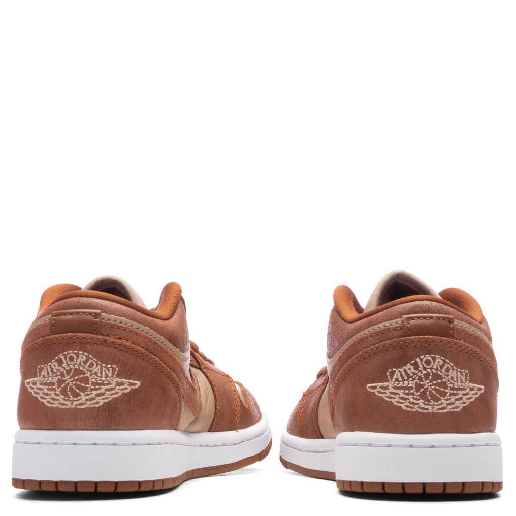 Women's Air Jordan 1 Low SE - Legend Medium Brown/Legend Coffee Sail Female Product Image