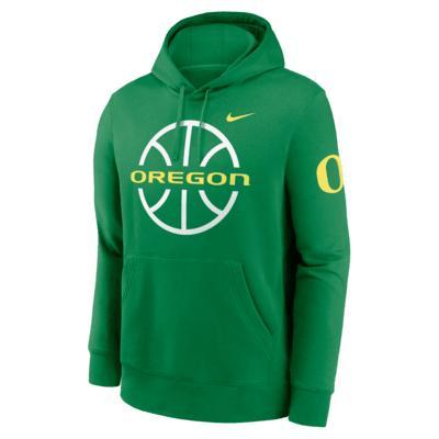 Oregon Ducks Club Basketball Icon Men's Nike College Pullover Hoodie Product Image