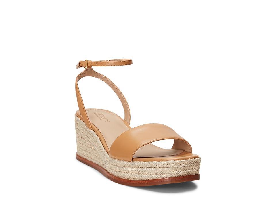 LAUREN Ralph Lauren Leona Espadrille (Buff) Women's Sandals Product Image