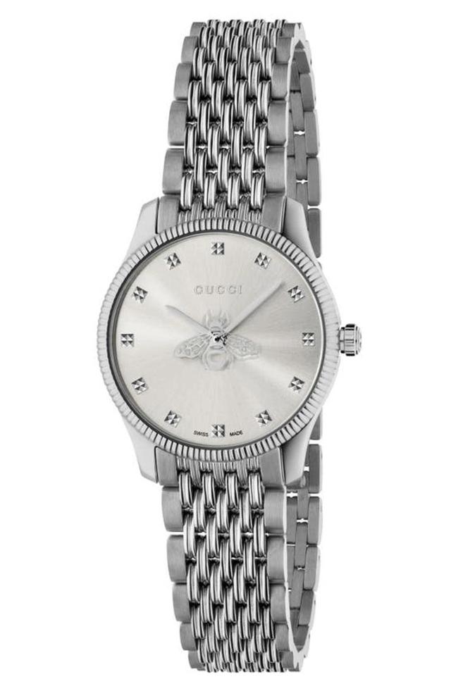 Stainless Steel G-timeless Watch 29mm In Stainless Steel & Silver Product Image