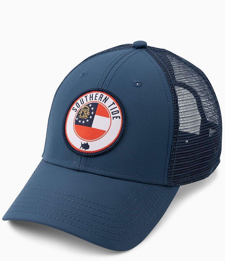 Southern Tide State Patch Georgia Performance Trucker Hat Product Image