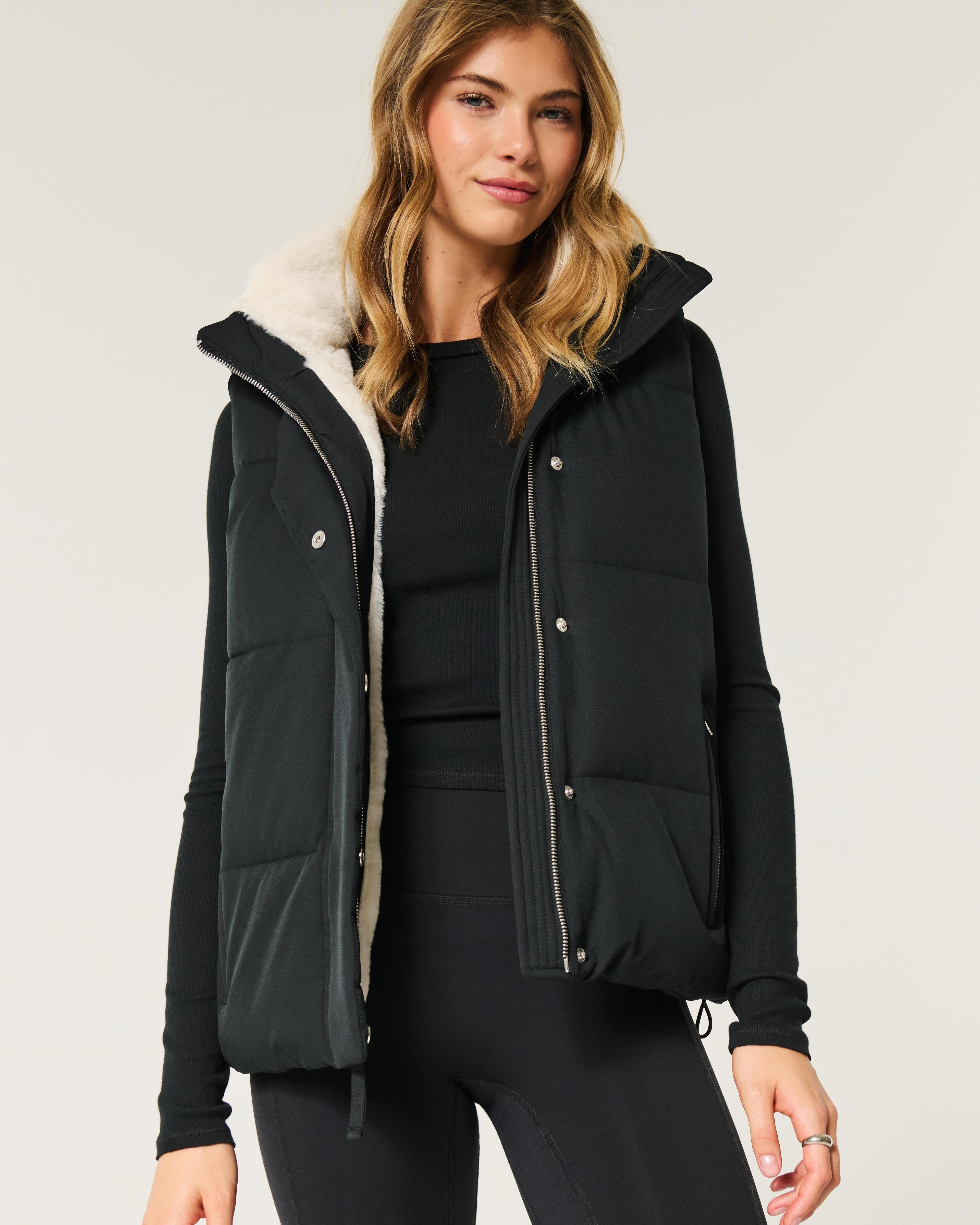 Faux Fur-Lined All-Weather Vest Product Image