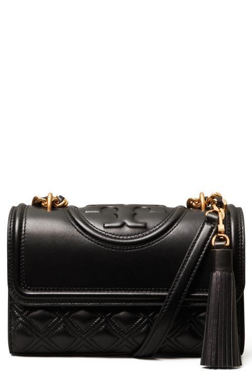 Tory Burch Fleming Small Convertible Leather Shoulder Bag Product Image