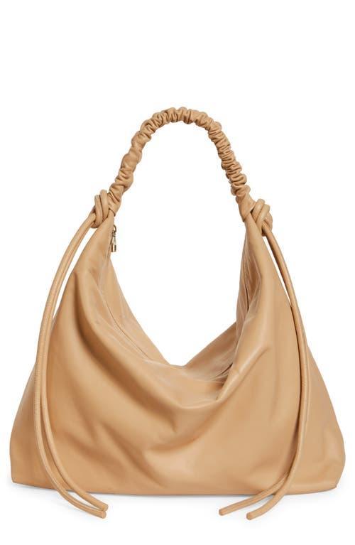 Proenza Schouler Large Drawstring Leather Hobo Product Image