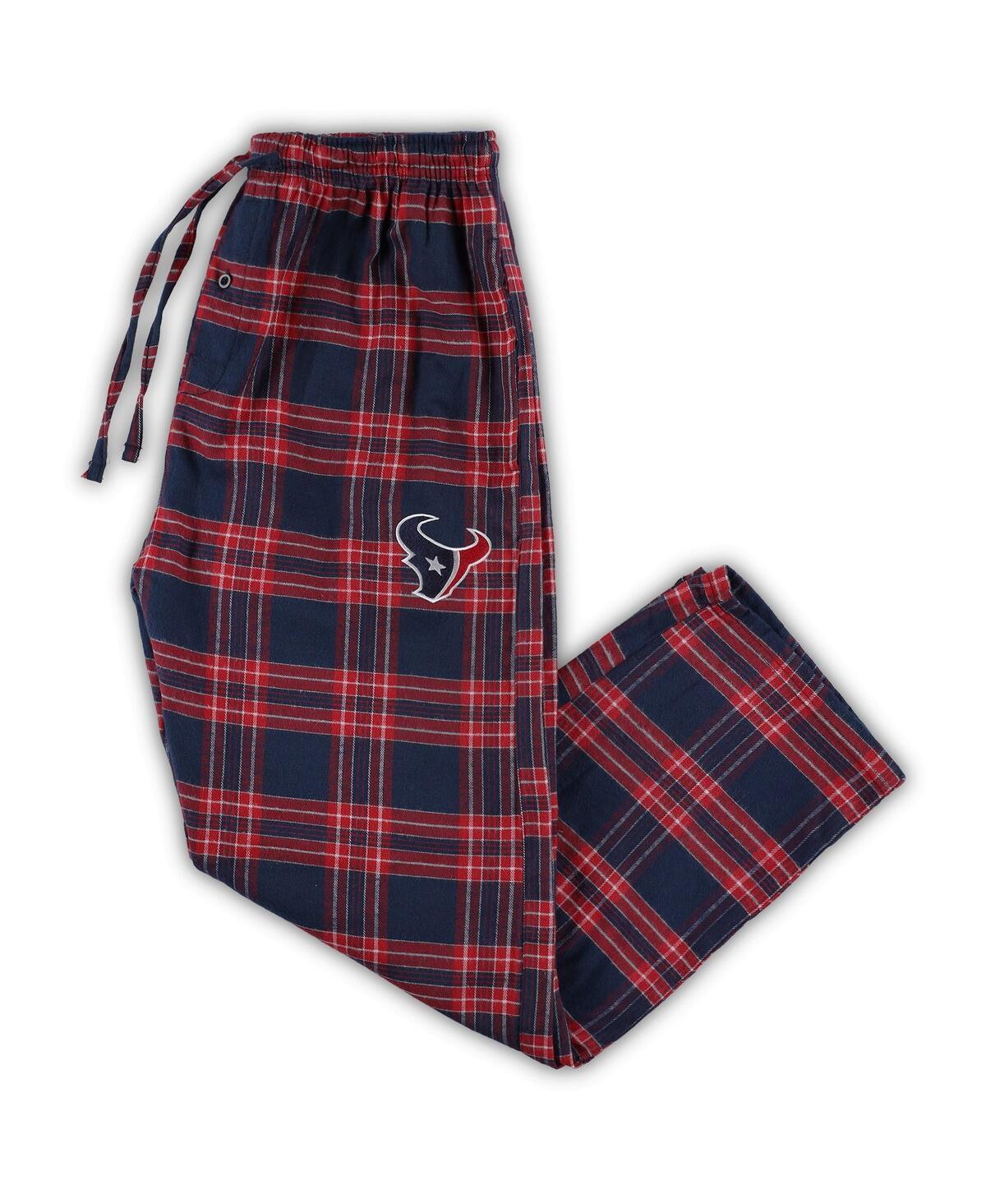 Mens Concepts Sport /Red Houston Texans Big & Tall Ultimate Sleep Pant Blue Product Image