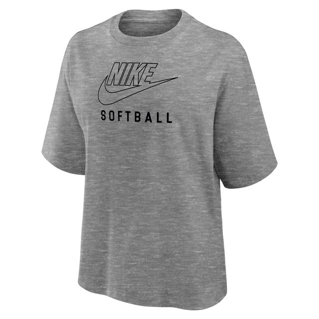 Nike Women's Swoosh Softball Boxy T-Shirt Product Image