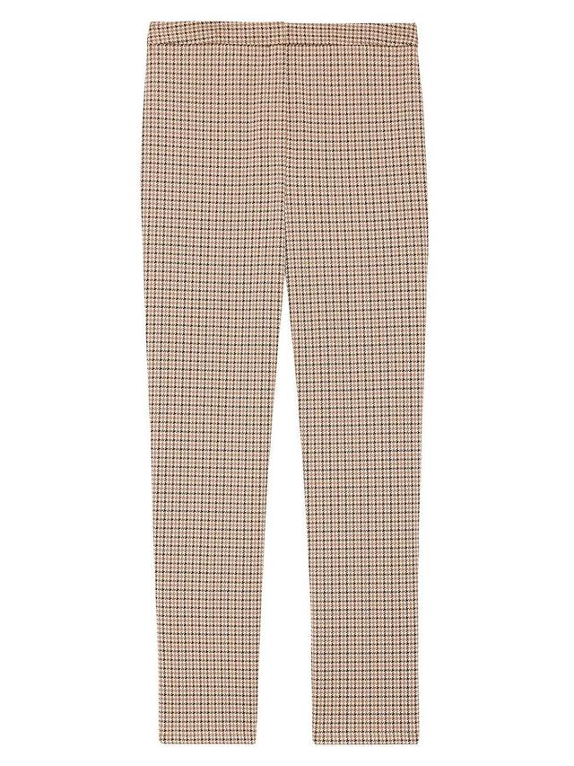 Theory Check Slim Crop Pants Product Image