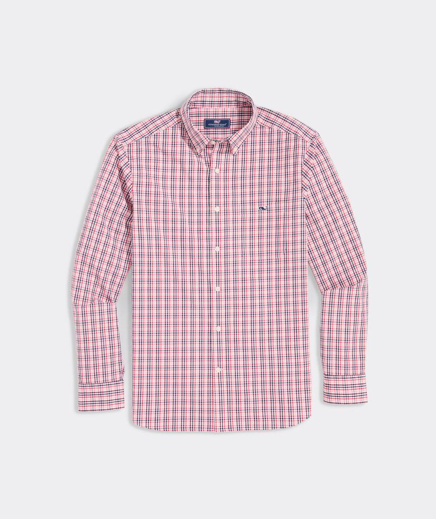 Stretch Poplin Tattersall Shirt Product Image