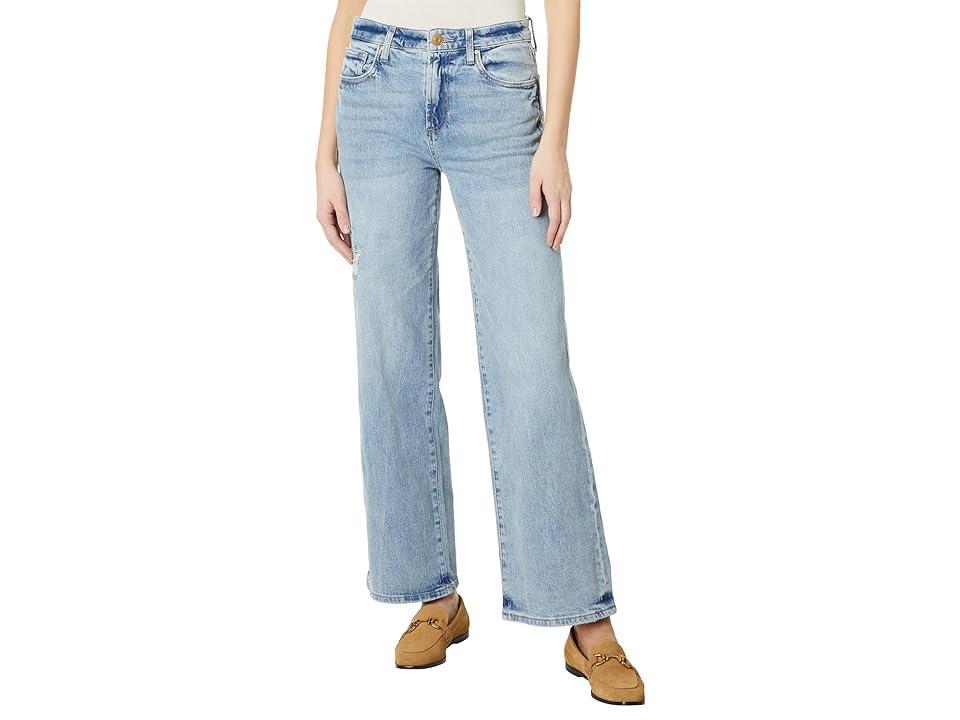 KUT from the Kloth Miller High-Rise Wide Legs-5 Pockets In Candescent (Candescent) Women's Jeans product image