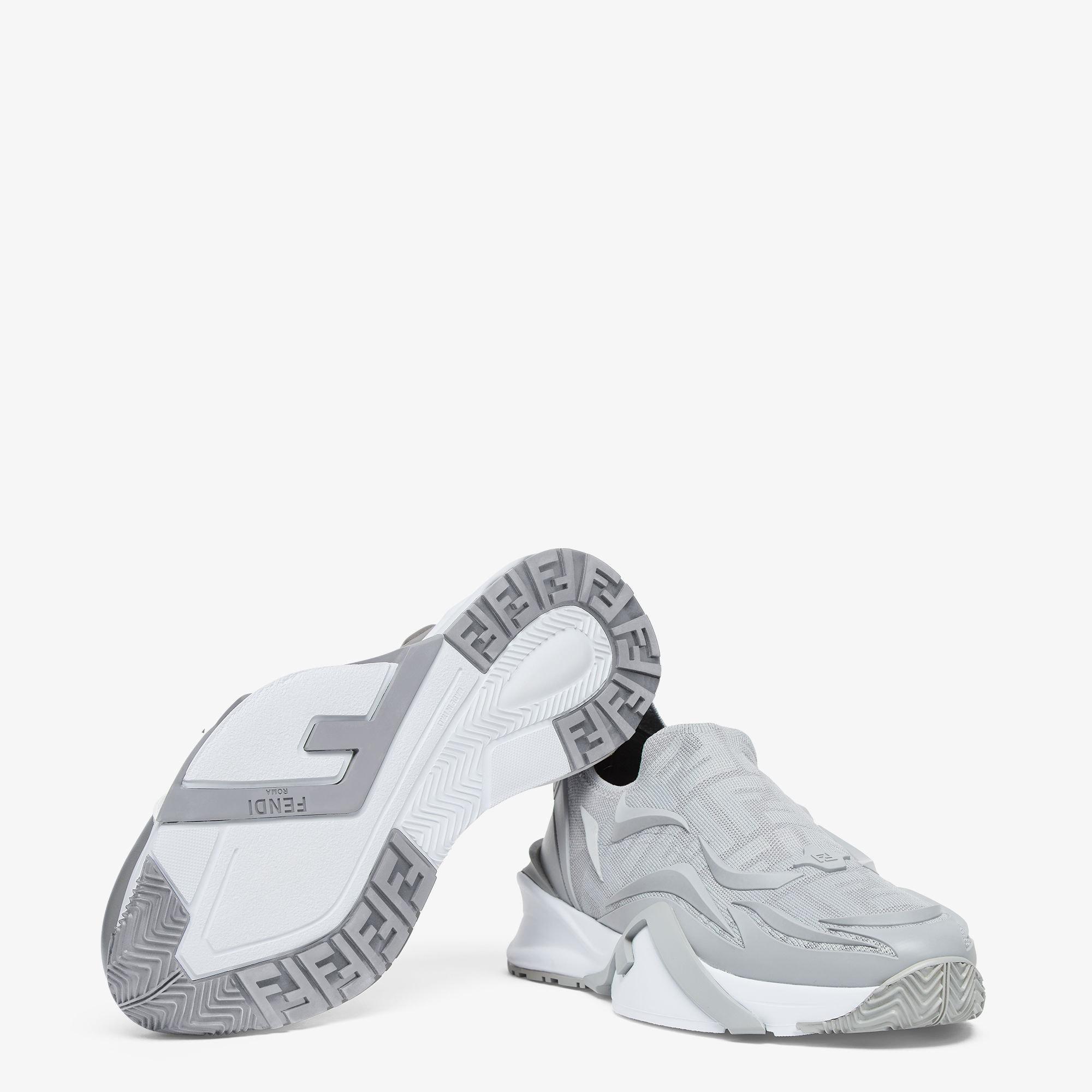 Fendi Flow SneakersGray FF mesh running sneakers Product Image