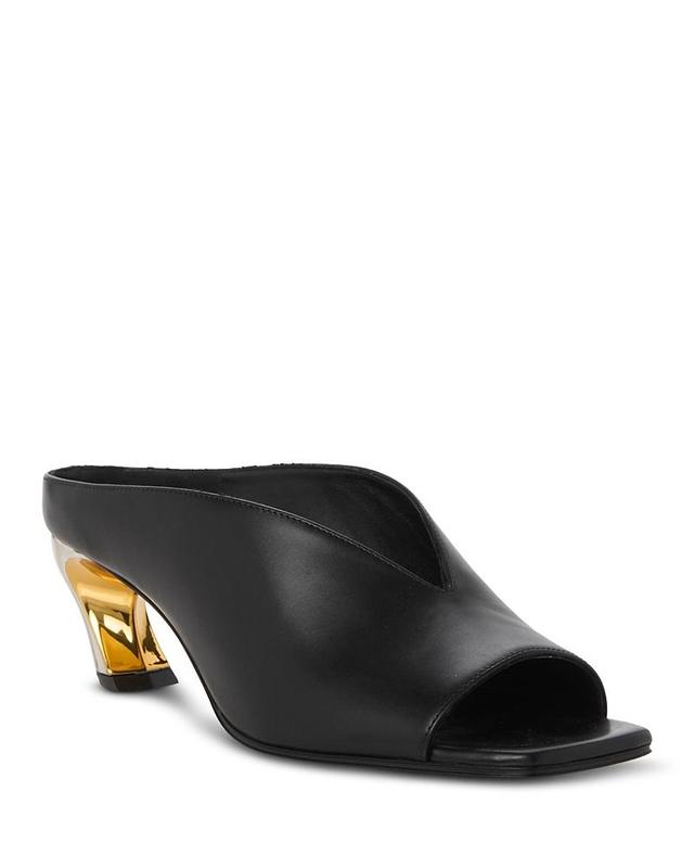 Alexander McQUEEN Womens Leather High Heel Sandals Product Image