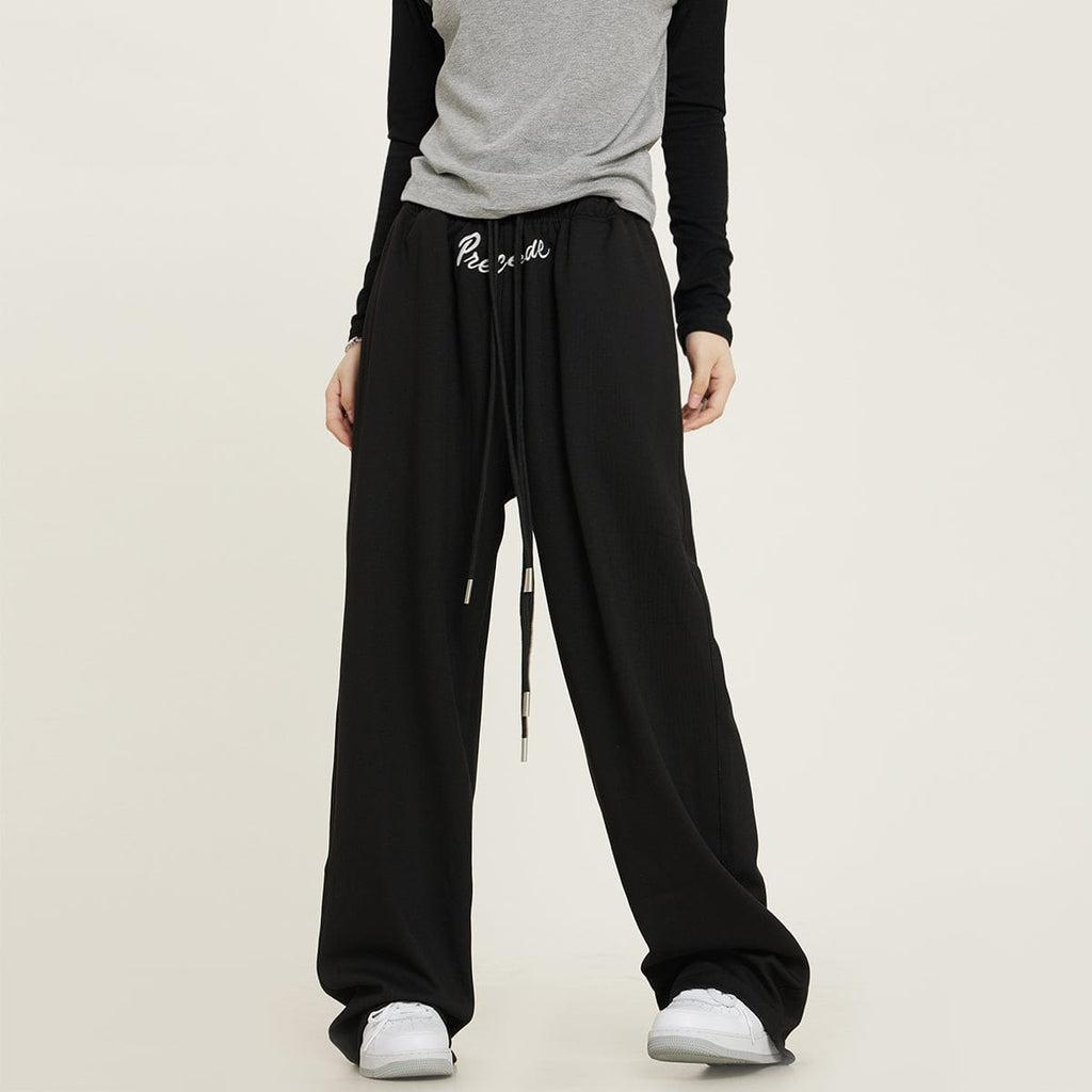 RTK (W) No. 1281 DRAWSTRING WIDE DRAPE SWEATPANTS Product Image