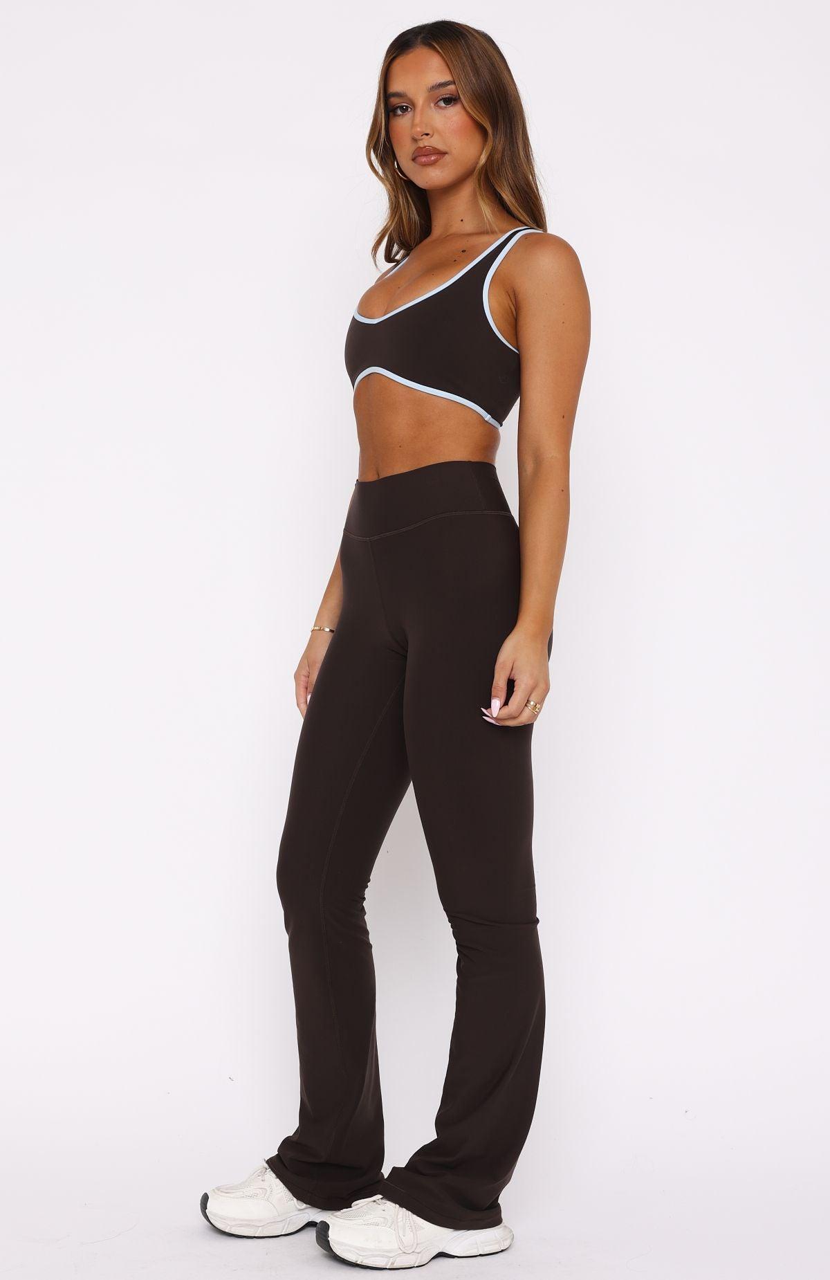 Stay Active Flare Leggings Espresso Product Image