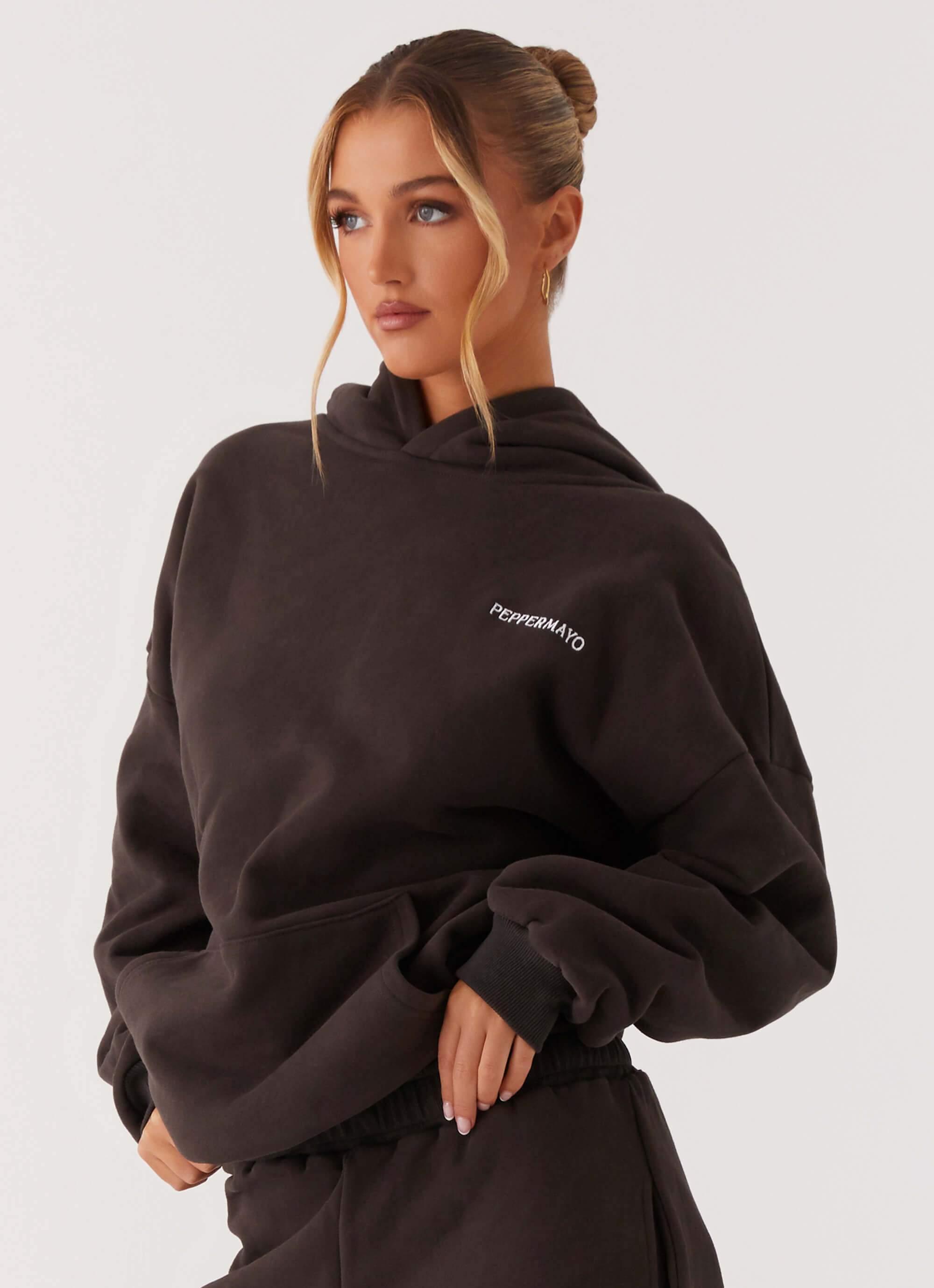 Signature Oversized Hoodie - Charcoal Product Image