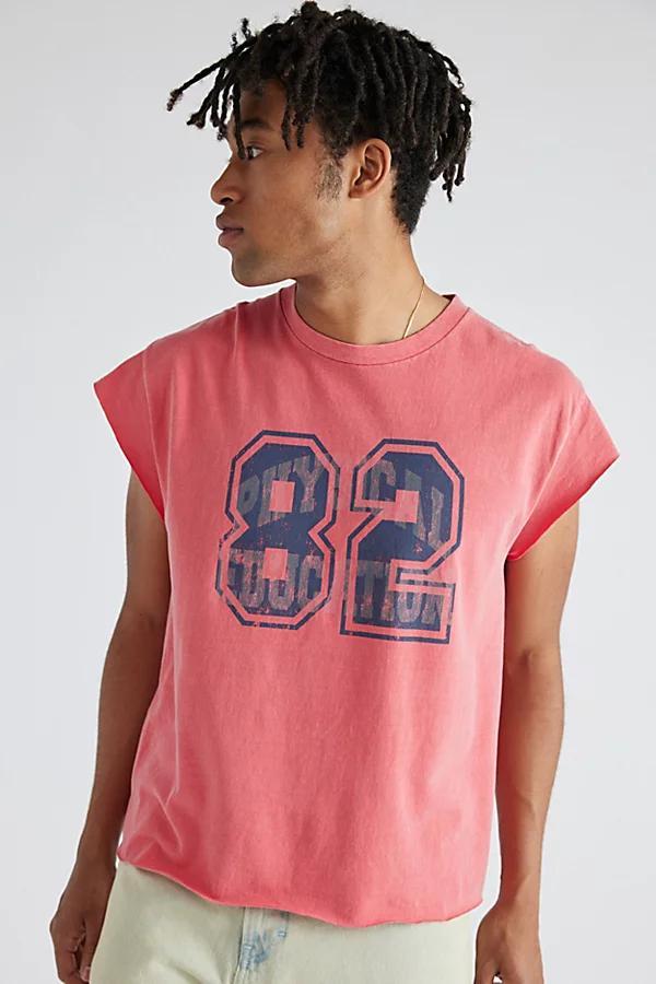 Physical Education Cutoff Muscle Tee Mens at Urban Outfitters Product Image