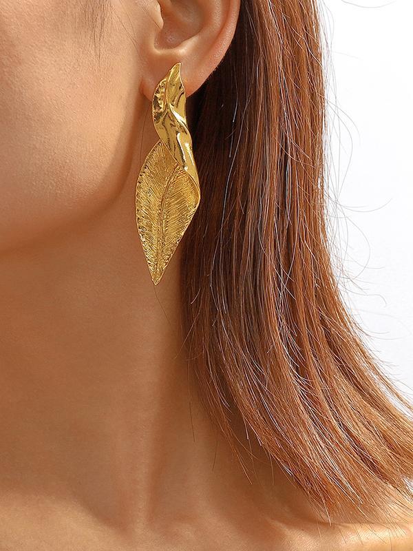 Geometric Drop Earrings Product Image