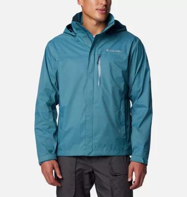 Columbia Men's Pouration Rain Jacket - Tall- Product Image