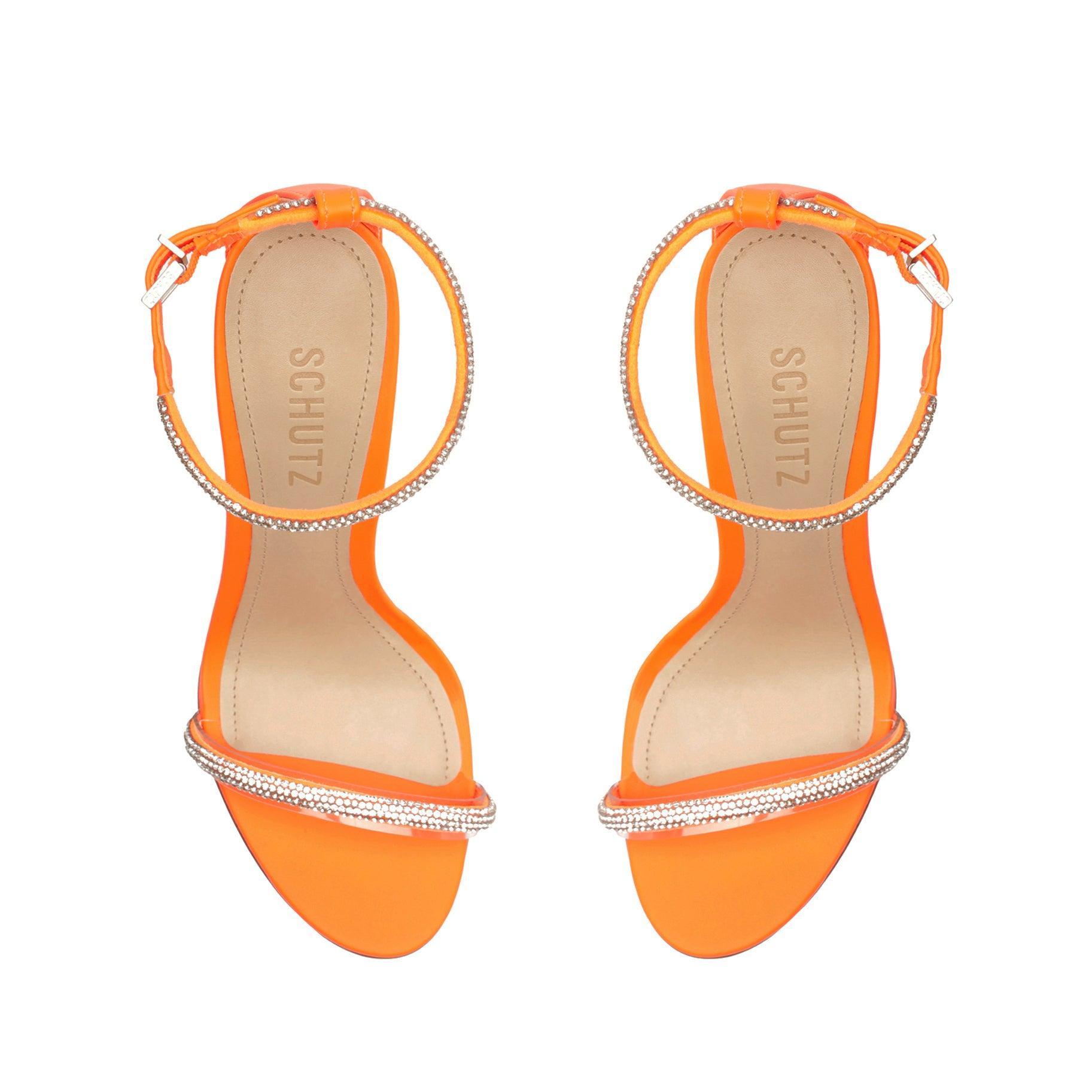 Fabienne Stretch Leather & Vinyl Sandal Female Product Image