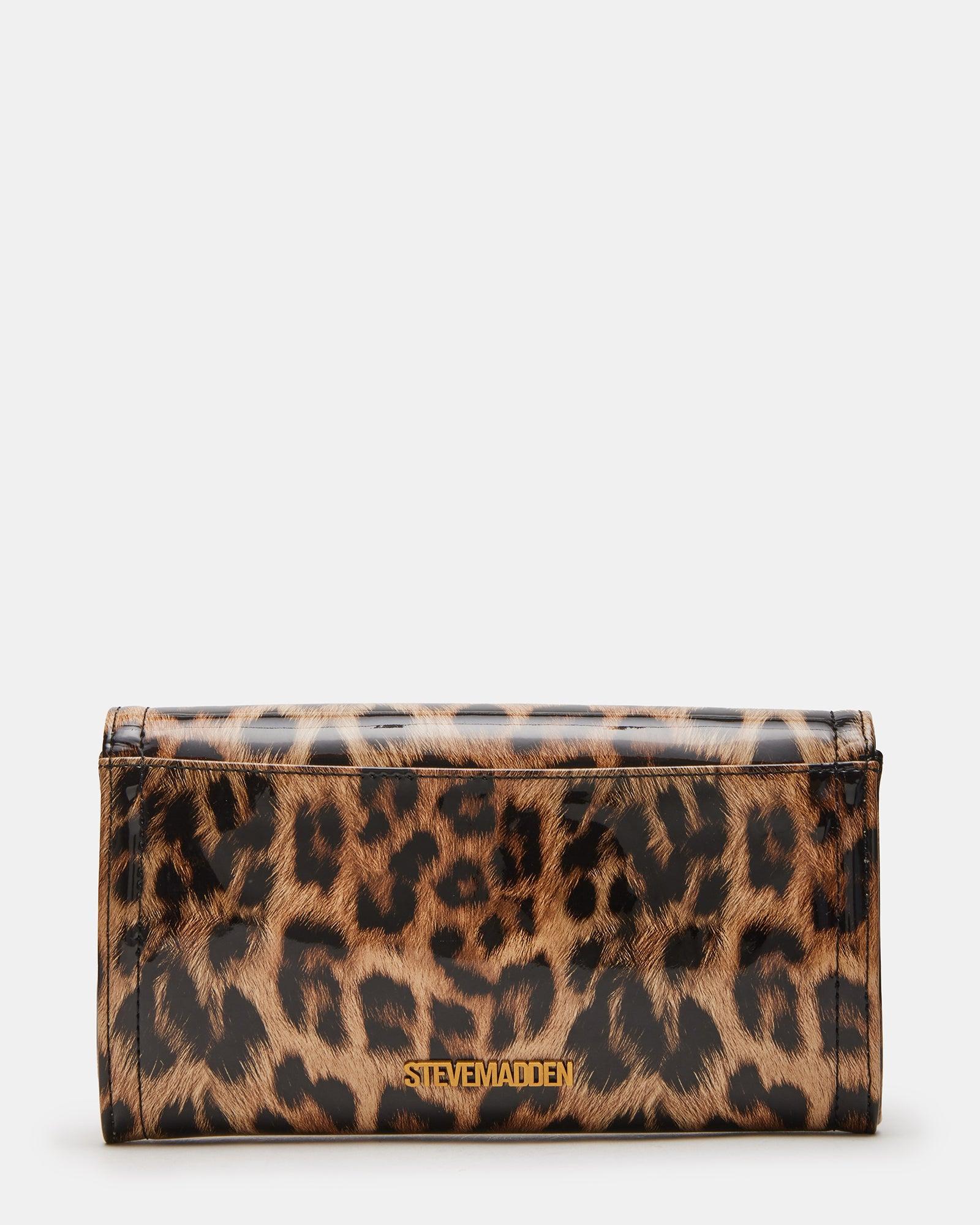 CLUTCHD BAG LEOPARD PATENT Female Product Image