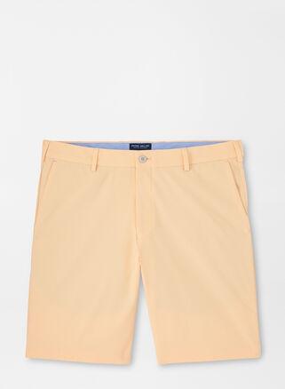 Peter Millar Mens Surge Performance Short | Color: Orange Sorbet | Size: 38 Product Image