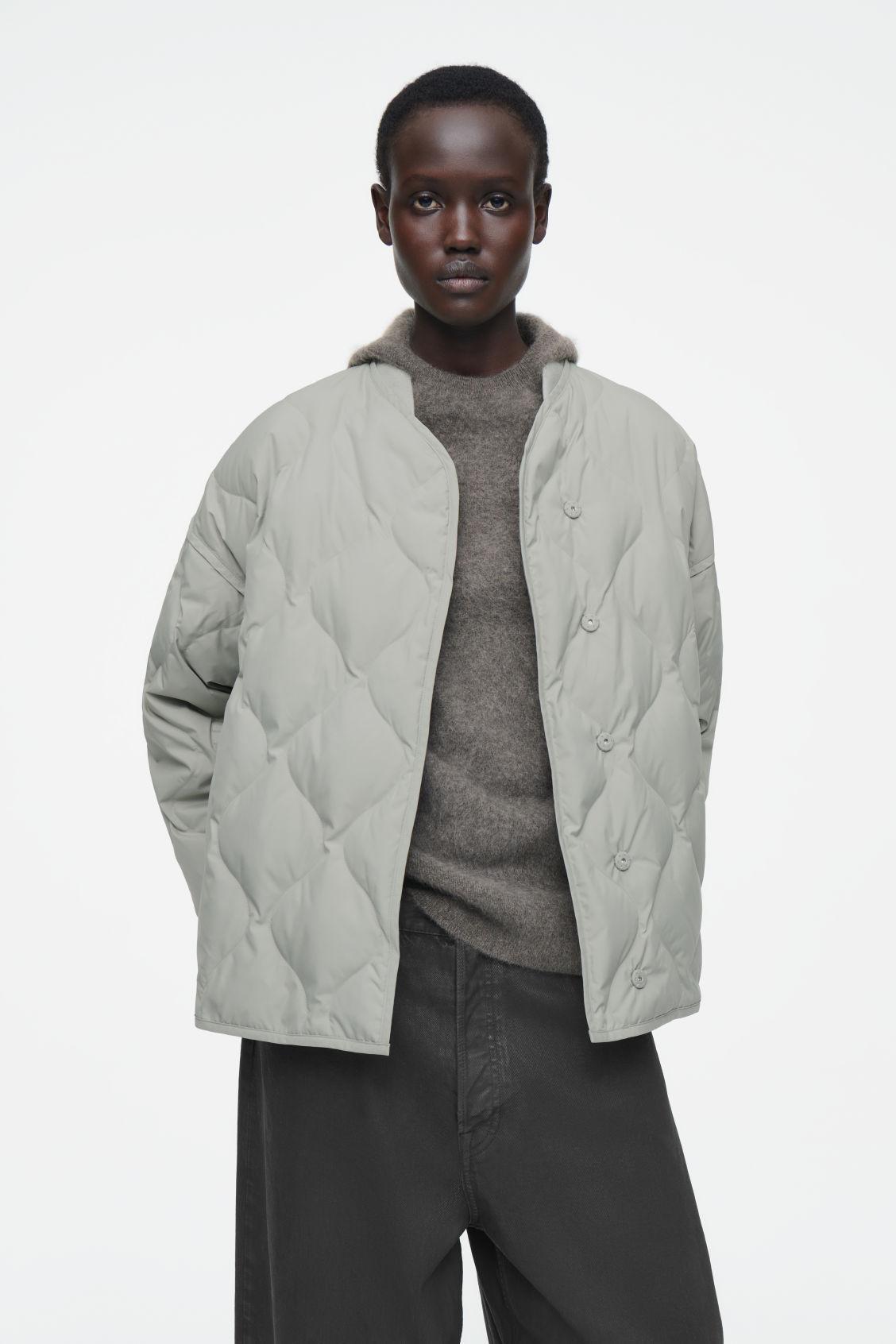 OVERSIZED QUILTED JACKET product image