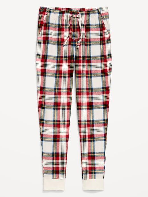 Flannel Pajama Joggers for Men Product Image